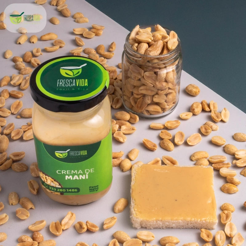 Crema de Mani 100% x 210 gr-Despensa-Fresca Vida-Eatsy Market