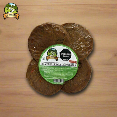 Hamburguesa Parrilla Vegana x 5 porc (500 gr)-Proteínas-La Senda-Eatsy Market