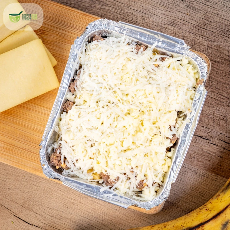 Lasaña de Maduro y Carne Fresca Vida x 1 porc (420 gr)-Moldes-Fresca Vida-Eatsy Market
