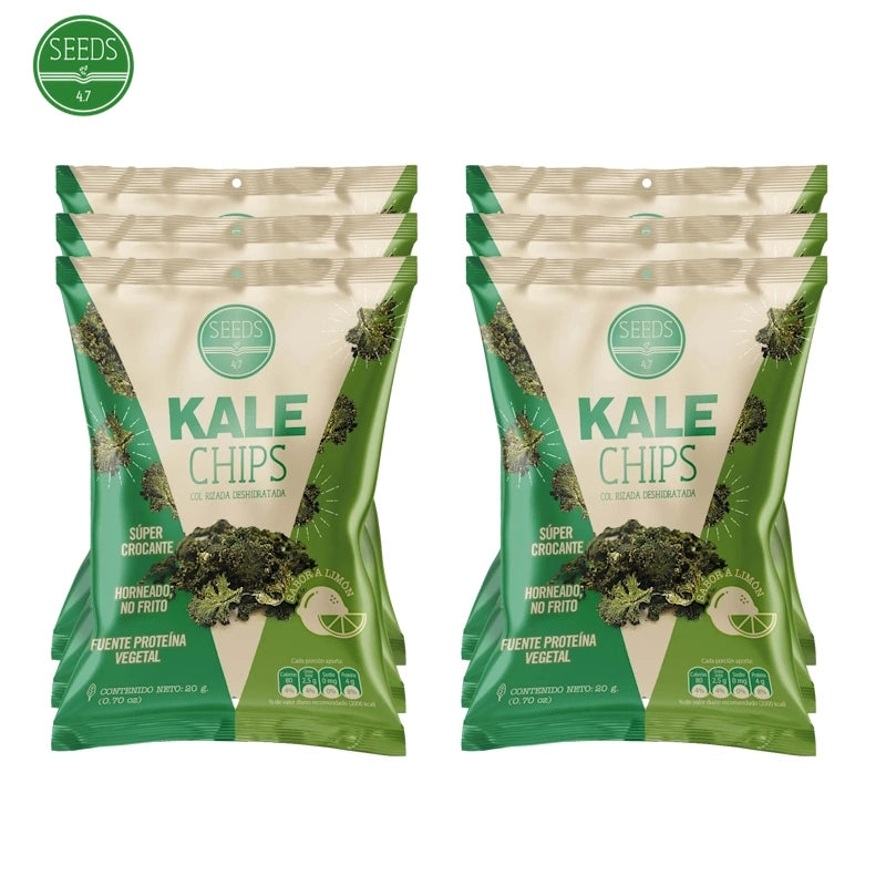 Kale Chips Limón x 6 paq de 20 gr-Despensa-Seeds 4.7-Eatsy Market