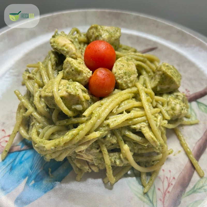 Pasta de Pollo y Pesto x 1 porc (450 gr)-Moldes-Fresca Vida-Eatsy Market