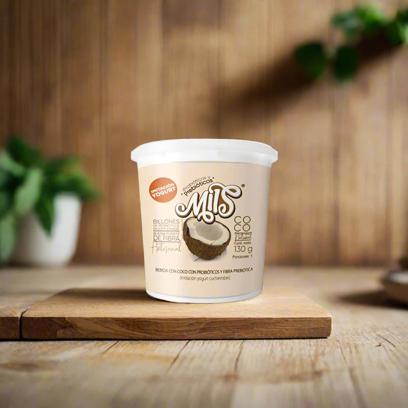 Yogurt Cuchareable de Coco-Bebidas-Mils-x 130 gr-Eatsy Market