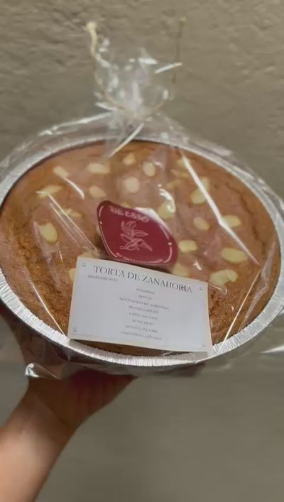 Torta Proteica de Zanahoria x 12 porc (850 gr)