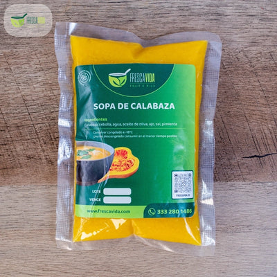 Sopa de Calabaza Fresca Vida x 1 porc (400 gr)-Sopas-Fresca Vida-Eatsy Market
