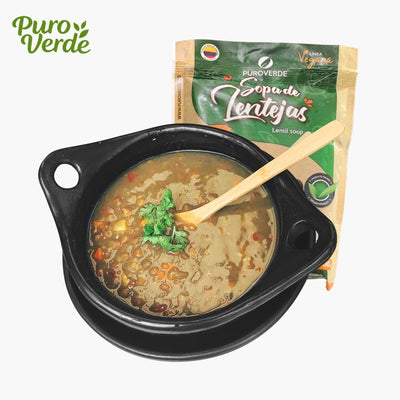 Sopa de Lentejas Vegana x 1 porc (400 gr)-Sopas-Puro Verde-Eatsy Market