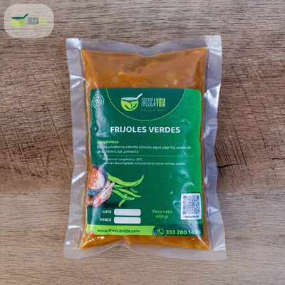 Frijoles Verdes x 1 porc (400 gr)-Sopas-Fresca Vida-Eatsy Market