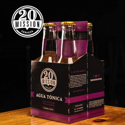 20Mission Agua Tónica (210 ml)-Bar-20Mission Cerveza-4 pack-Eatsy Market