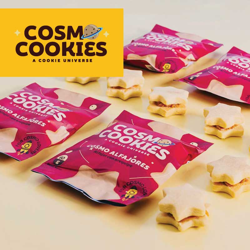 Box Cosmo en Empaque Individual x 5 und-Boxes-Cosmo Cookies-Alfajor-Eatsy Market
