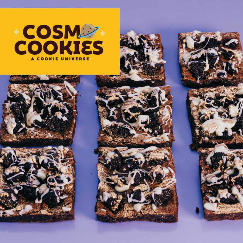 Brownie Gold Oreo x 9 und-Repostería-Cosmo Cookies-Eatsy Market