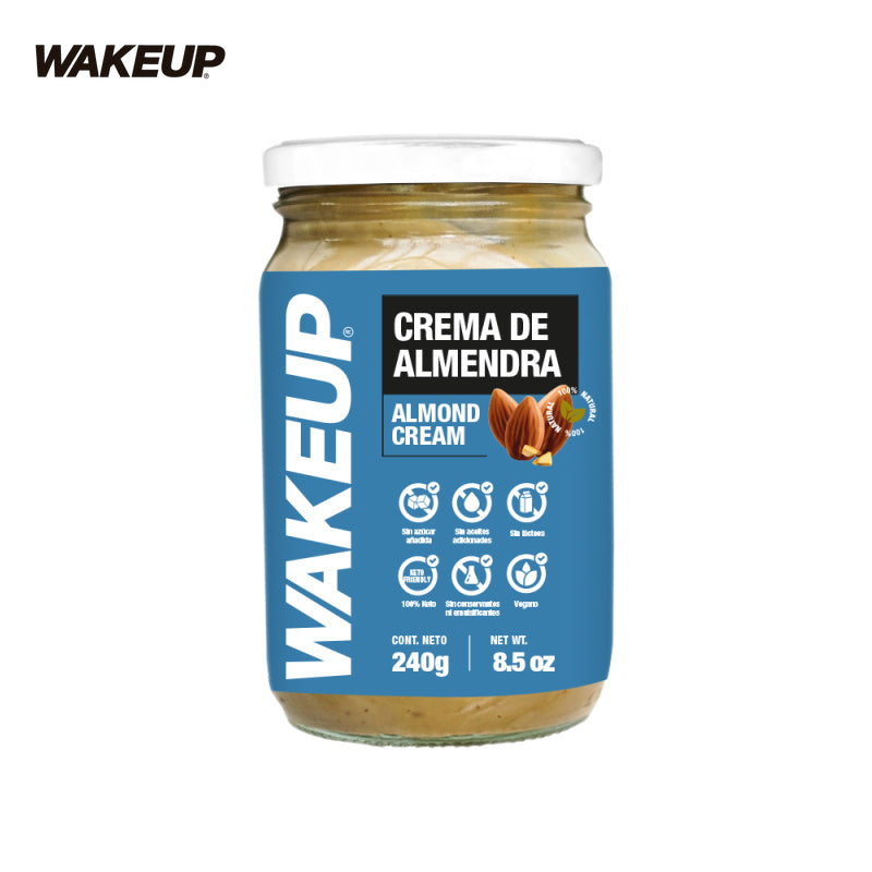 Crema de Almendras x 12 porc (240 gr)-Despensa-Wakeup-Natural-Eatsy Market