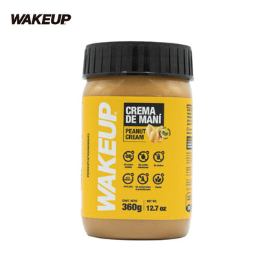Crema de Maní Natural-Despensa-Wakeup-x 18 porc (360 gr)-Eatsy Market
