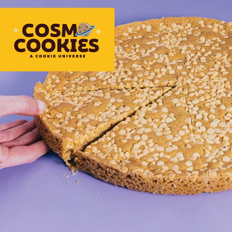 Galleta Pizza de Chips de Chocolate-Repostería-Cosmo Cookies-Normal-x 4 porc-Eatsy Market