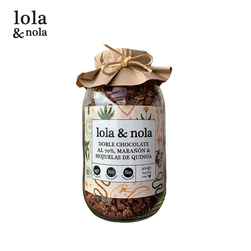 Granola Doble Chocolate x 400 gr-Despensa-Lola & Nola-Eatsy Market