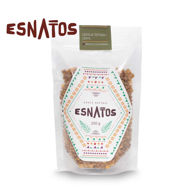 Lenteja Natural Crocante x 200 gr-Pasabocas y Snacks-Esnatos-Eatsy Market