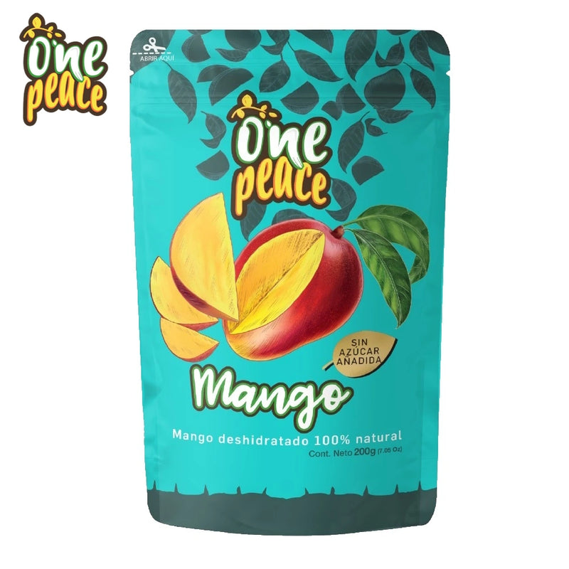 Snack de Mango Maduro Deshidratado-Pasabocas y Snacks-One Peace-x 100 gr-Eatsy Market