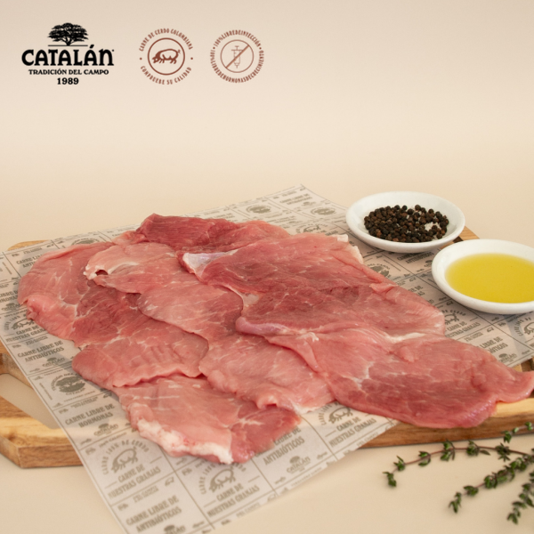 Milanesa de Cerdo x 4 und (600 gr)-Proteínas-Catalán-Eatsy Market