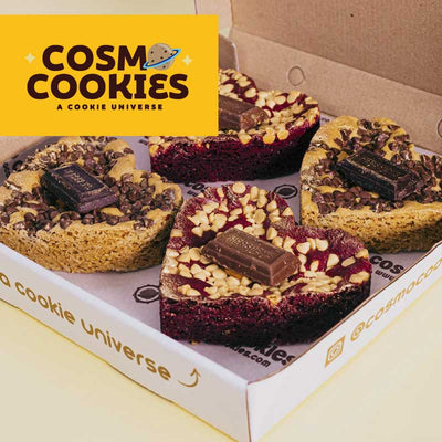 Flor o Corazón-Repostería-Cosmo Cookies-Galletas con Chips-Eatsy Market