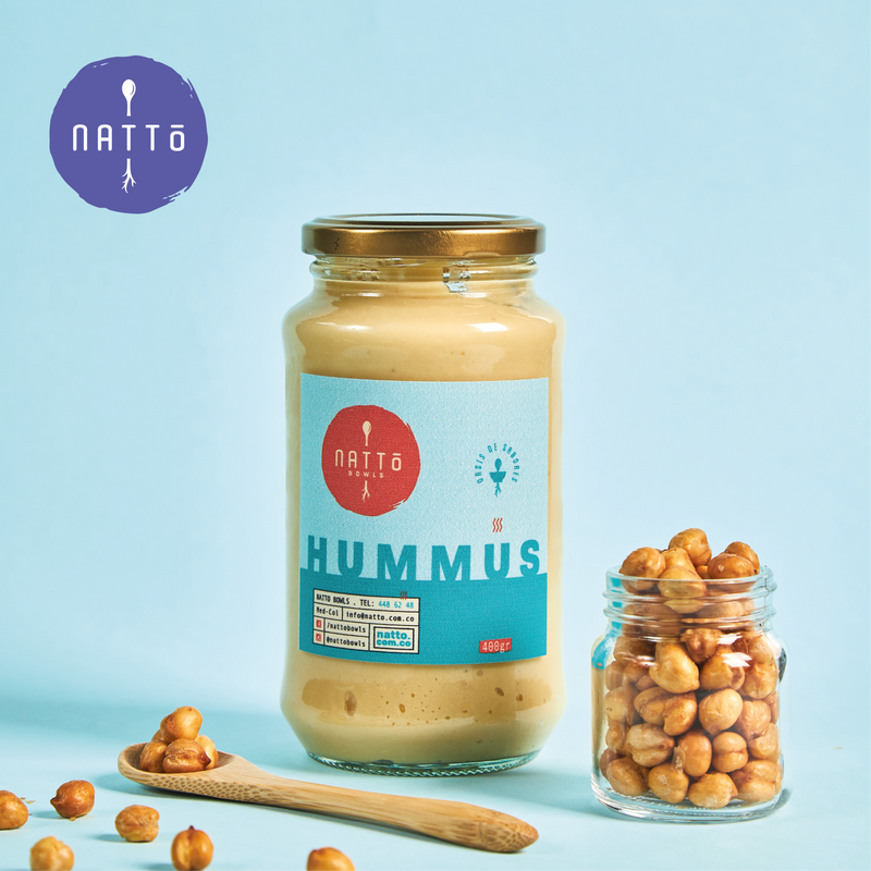 Hummus x 400 gr-Salsas-Natto-Eatsy Market
