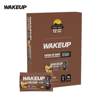 Crema de Maní con Chocolate-Despensa-Wakeup-One Pack Caja x 12 und-Eatsy Market