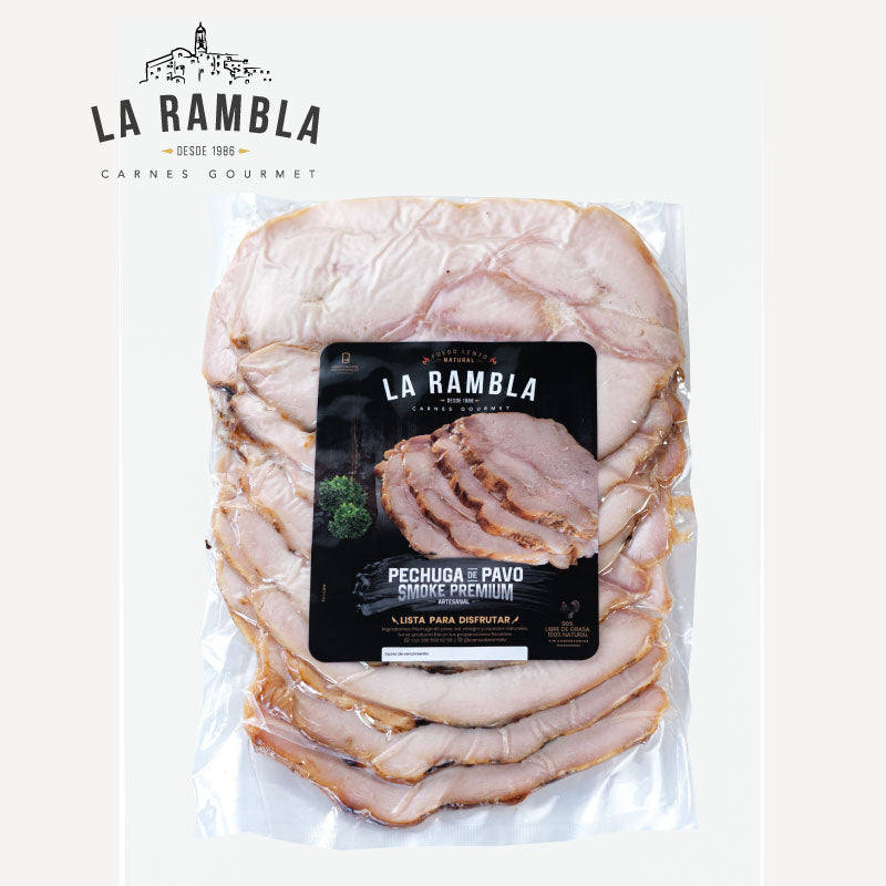 Pechuga de Pavo Ahumada-Proteínas-La Rambla-x 460 gr-Eatsy Market