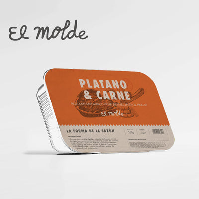 Molde de Plátano Maduro con Carne-Moldes-El Molde-Individual-Eatsy Market