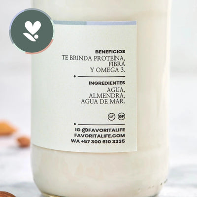 Pure Almond Leche-Bebidas-Favorita-x 400 ml-Eatsy Market