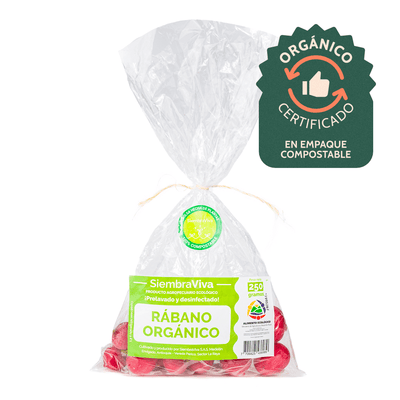 Rabano Organico Siembraviva x 250 gr-Verduras-SiembraViva-Eatsy Market