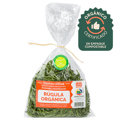 Rugula Organica Siembraviva x 100 gr-Verduras-SiembraViva-Eatsy Market