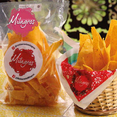 Totopos Milagros x 200 gr-Pasabocas y Snacks-Milagros-Eatsy Market