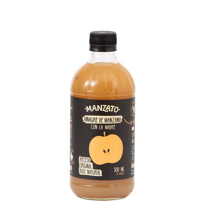 Vinagre De Manzana Con La Madre Manzato x 500 ml-Vinagre de manzana-Manzato-Eatsy Market