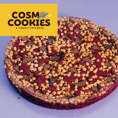 Galleta Pizza Red Velvet-Repostería-Cosmo Cookies-x 4 porc-Circulo-Eatsy Market