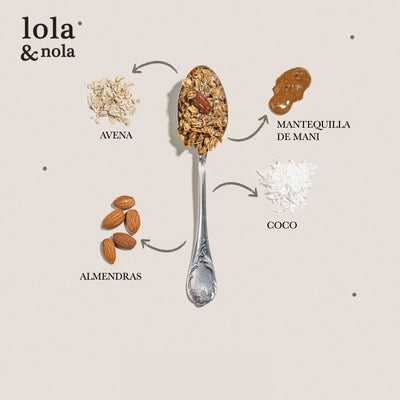 Granola Almendra y Coco x 400 gr-Despensa-Lola & Nola-Eatsy Market