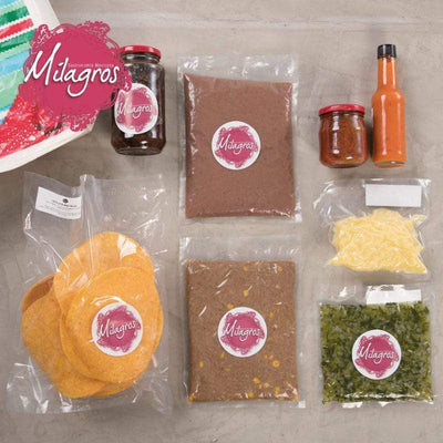 Tacos Milagros Box (4 personas)-Boxes-Milagros-Eatsy Market