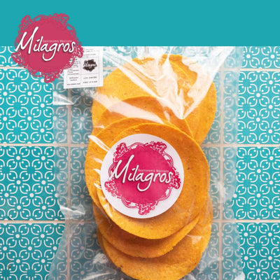 Tortillas Fritas de Maíz Milagros x 10 und-Cereales y Granos-Milagros-Eatsy Market