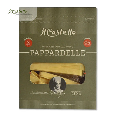 Pappardelle x 3 porc (250 gr)-Despensa-Il Castello-Eatsy Market