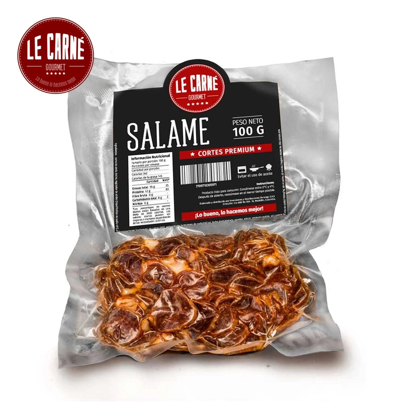 Salame x 100 gr-Proteínas-Le Carne-Eatsy Market