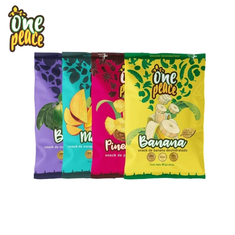 Sixpack Surtido de Frutas Deshidratadas-Pasabocas y Snacks-One Peace-Eatsy Market