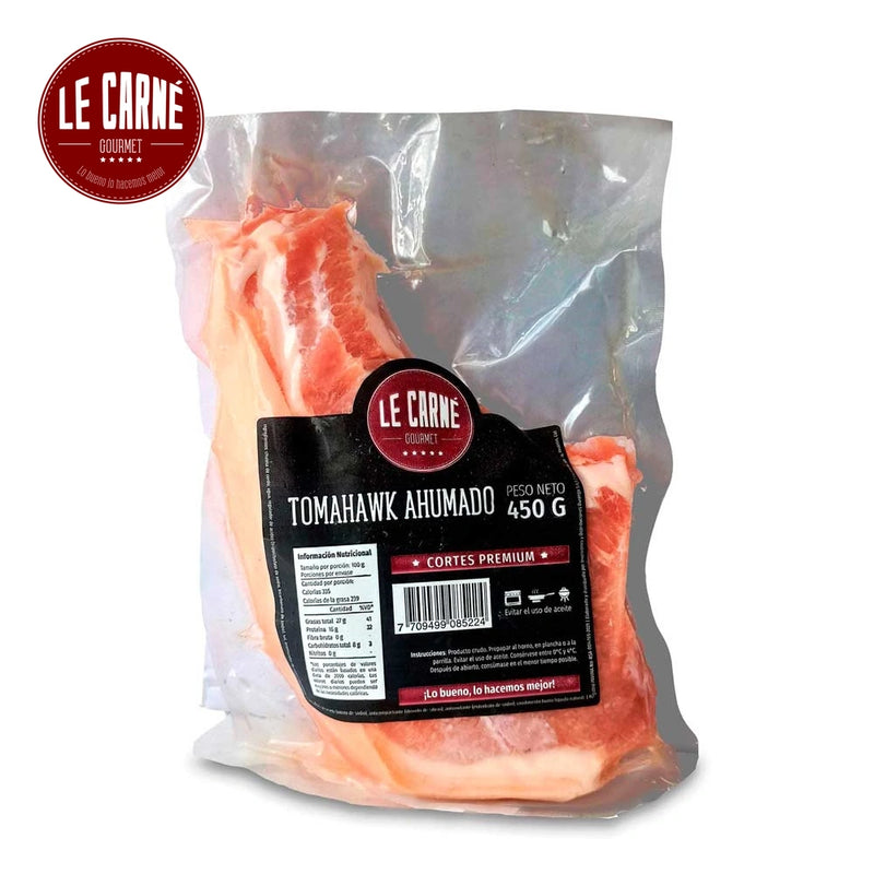 Tomahawk de Cerdo Ahumado x 450 gr-Proteínas-Le Carne-Eatsy Market