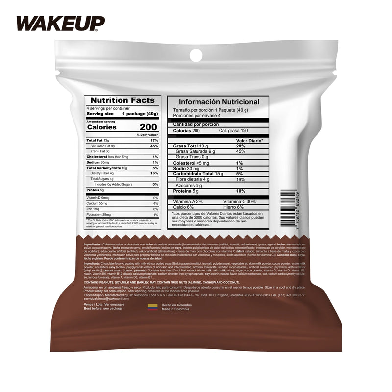 Choco-Up Chocolate-Chocolates-Wakeup-Individual x 40 gr-Eatsy Market